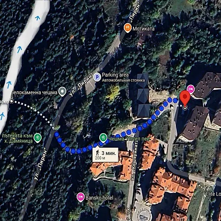 Apartment Deluxe 200m From Road Bansko